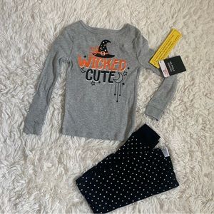 Halloween 2Pc Pajama Set - Girls